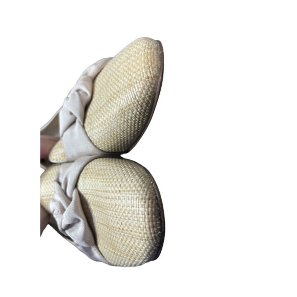 Violet & Red Slip Loafers Woven Look Almond Toe Size 8.5 - Picture 8 of 10